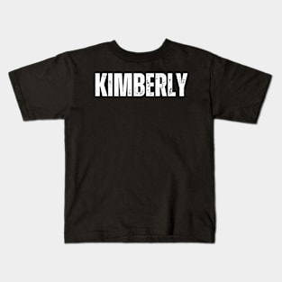 Kimberly Name Gift Birthday Holiday Anniversary Kids T-Shirt